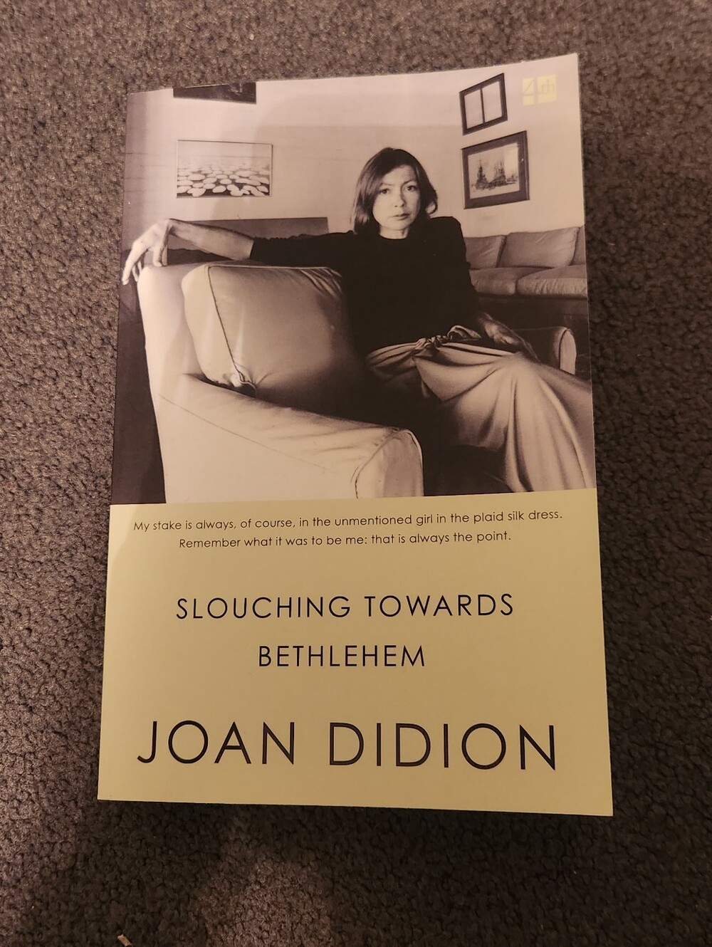 Joan Didion Slouching Towards Bethlehem Book